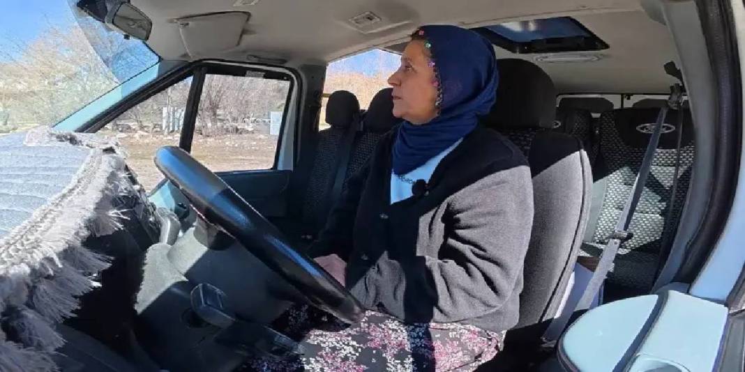 15 yıldır zorlu yollarda: Direksiyon sallayarak geçimini sağlıyor 2